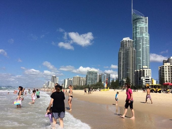 Surfers Paradise Beach