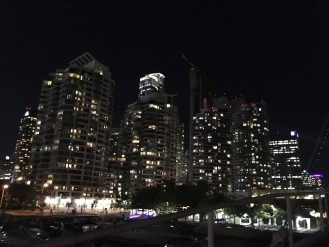 Harbourfront Centre night