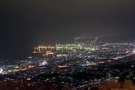 三島公園から見る夜景