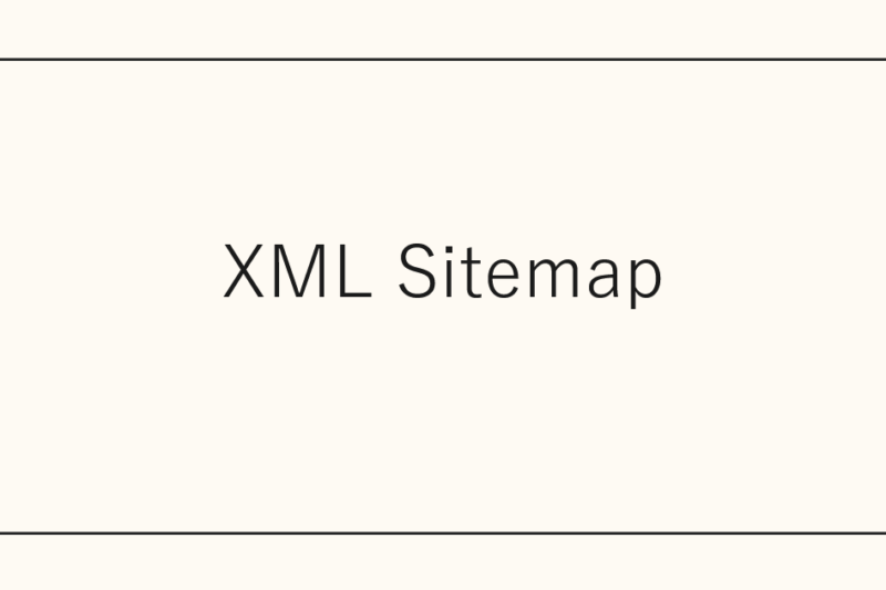 XML Sitemap
