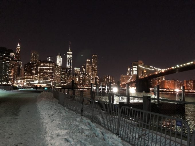 Brooklyn Bridge Park 夜景２