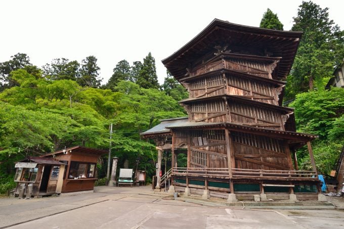 会津観光 さざえ堂