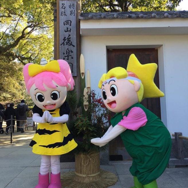岡山県 ゆるキャラ　ももっち　岡山