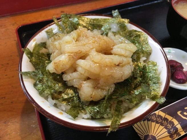鳥取県 海鮮丼ランキング お食事処 海 モサエビ