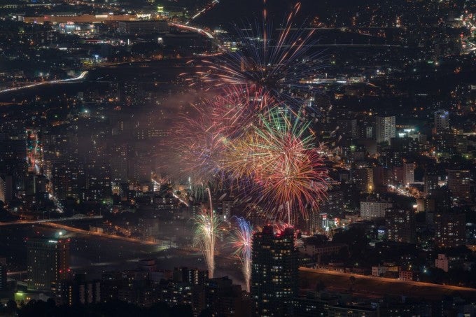 北海道 道新花火