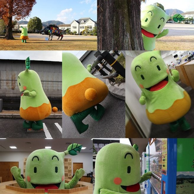 岡山県 ゆるキャラ　まにぞう