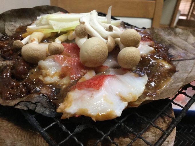 お食事処 魚河岸 金目鯛