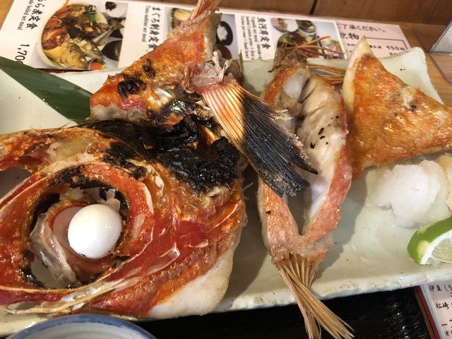 お食事処 魚河岸 金目鯛
