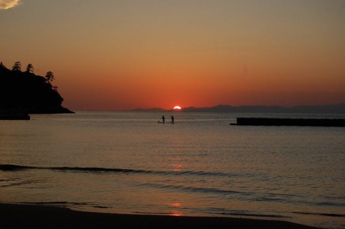 伊豆の海水浴場