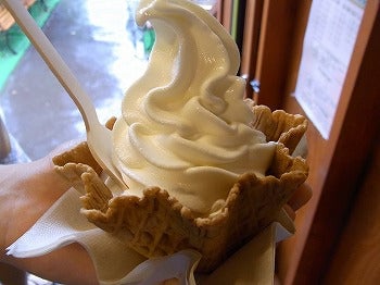 旭山動物園 ソフトクリーム