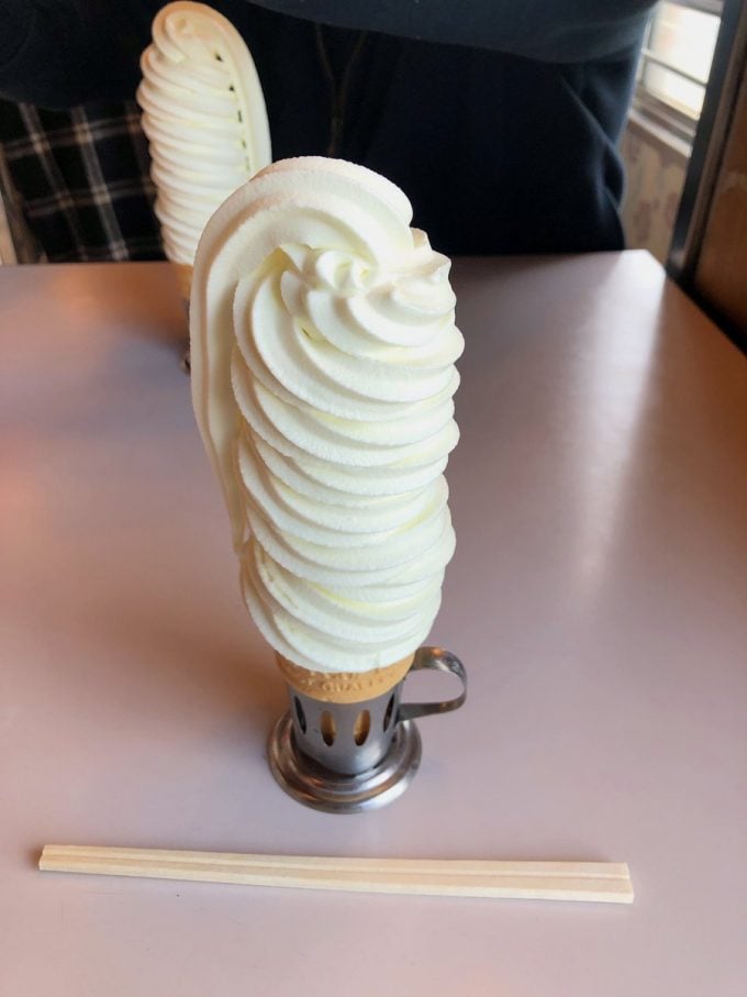 岩手県あるある マルカンのソフトクリーム