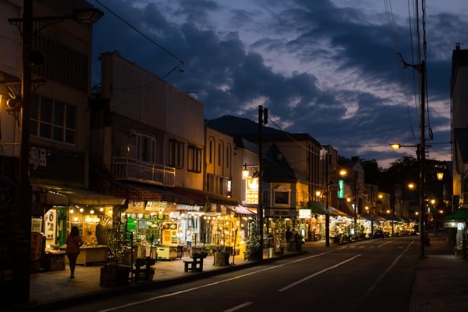 釧路観光名所 阿寒湖温泉街