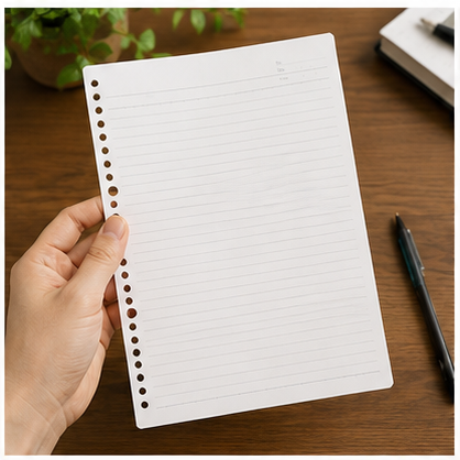 100均 ルーズリーフ 書きやすい